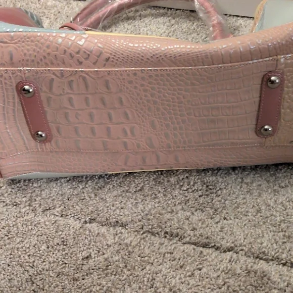 New With Tags Sharif Vintage  Multicolor Patchworkl uxury Shoulder Bag - Picture 4 of 8